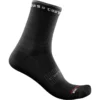 Castelli Rosso Corsa 11 Women's Socks - Skylight/Pop Orange