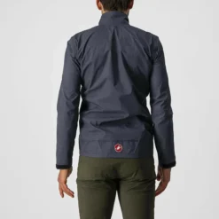 Castelli Commuter Reflex Men's Waterproof Jacket - Steel Blue