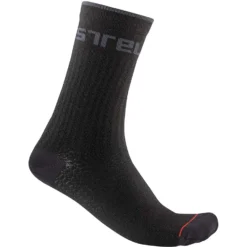 Castelli Distanza 20 Men's Socks - White -Sportfu Bike Gear Shop CS21552BLK 1