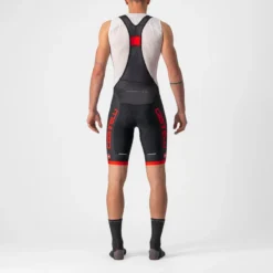 Castelli Competizione Kit Men's Bib Shorts - Black/Red -Sportfu Bike Gear Shop CS220031231 2