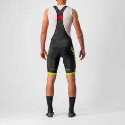Castelli Competizione Kit Men's Bib Shorts - Black/Electric Lime -Sportfu Bike Gear Shop CS220033831 2