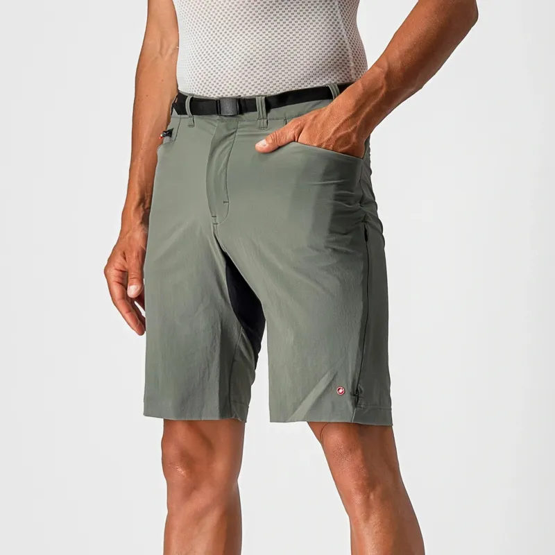 Castelli Unlimited Trail Men's Baggy Shorts - Forest Grey 2 Castelli Unlimited Trail Men's Baggy Shorts - Forest Grey - Image 2