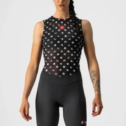 Castelli Pro Mesh 3 Women's Sleeveless Base Layer - Blush -Sportfu Bike Gear Shop CS220680851 1