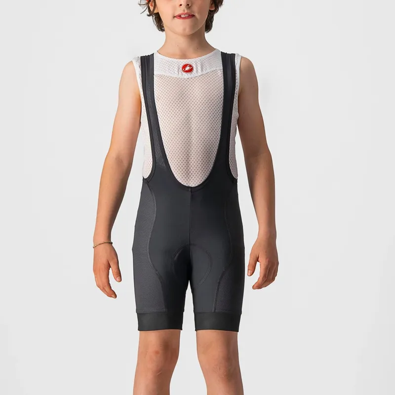 Castelli Competizione Junior Bib Shorts - Black 2 Castelli Competizione Junior Bib Shorts - Black - Image 2