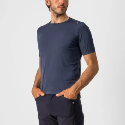 Castelli Tech 2 Men's Technical T-Shirt - Steel Blue