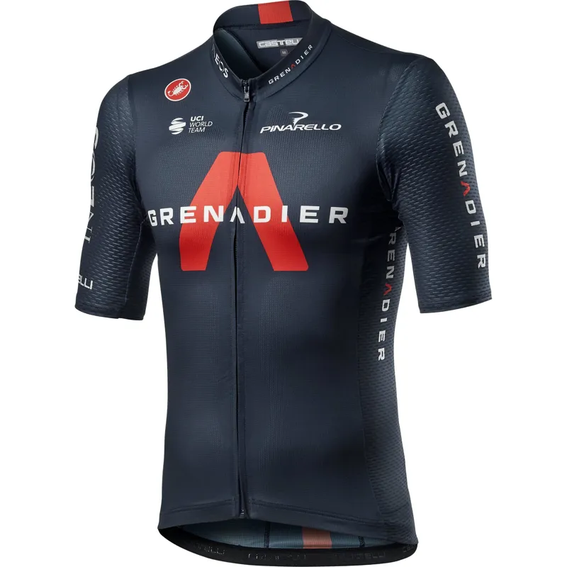 Castelli INEOS Grenadiers Kids Short Sleeve Jersey - Savile Blue 1 Castelli INEOS Grenadiers Kids Short Sleeve Jersey - Savile Blue