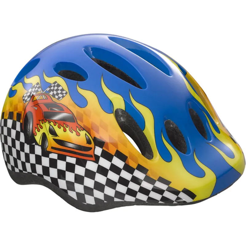Lazer Max+ Kids Cycling Helmet - Race Car - 49-56cm 1 Lazer Max+ Kids Cycling Helmet - Race Car - 49-56cm