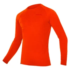 Endura BaaBaa Blend Men's Long Sleeve Baselayer - Paprika -Sportfu Bike Gear Shop E3183PA lg