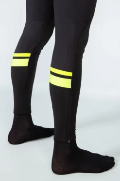 Endura Windchill Bibtights - Black/Hi-Viz Yellow -Sportfu Bike Gear Shop E5078YV 3