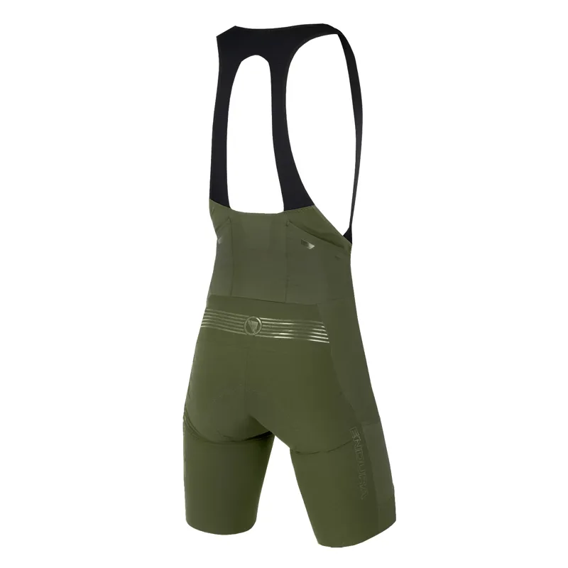 Endura GV500 Reiver Men's Bib Shorts - Olive Green 3 Endura GV500 Reiver Men's Bib Shorts - Olive Green - Image 3