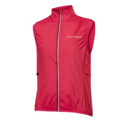 Endura Pakagilet Windproof Women's Gilet - Hi-Viz Coral -Sportfu Bike Gear Shop E6185PB lg 2