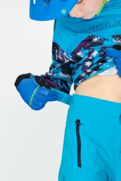 Endura MT500JR Burner Kids Pants - Electric Blue -Sportfu Bike Gear Shop E7147BEElectricBLU 4