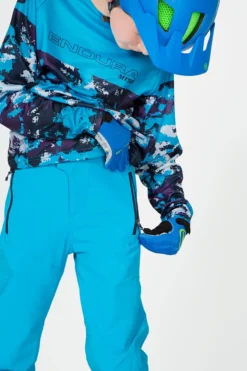 Endura MT500JR Burner Kids Pants - Electric Blue -Sportfu Bike Gear Shop E7147BEElectricBLU 5