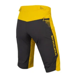 Endura SingleTrack Lite Men's Baggy Shorts - Saffron -Sportfu Bike Gear Shop E8103YS back lg