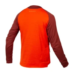 Endura Singletrack Men's Fleece - Paprika 7 Endura Singletrack Men's Fleece - Paprika -Sportfu Bike Gear Shop E9155PAPaprika 2