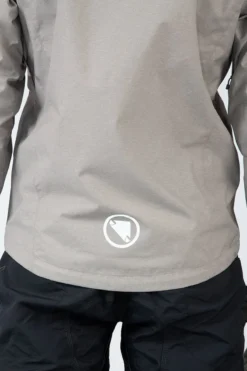 Endura Hummvee Waterproof Hooded Men's Jacket - Fossil -Sportfu Bike Gear Shop E9156FOFossil 8