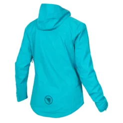Endura Hummvee Waterproof Women's Hooded Jacket - Pacific Blue 18 Endura Hummvee Waterproof Women's Hooded Jacket - Pacific Blue -Sportfu Bike Gear Shop E9168BPP 2 3