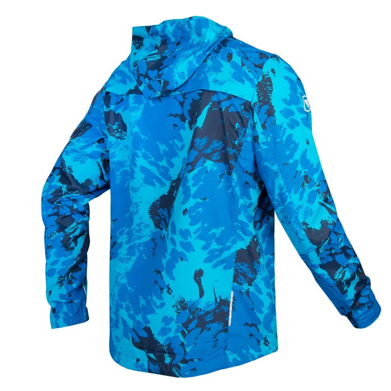 Endura Hummvee Windproof Shell Men's Jacket - Electric Blue 3 Endura Hummvee Windproof Shell Men's Jacket - Electric Blue - Image 3