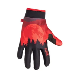 Fuse Chroma Long Finger Gloves - Blood Moon Red -Sportfu Bike Gear Shop FUCG01BLK 1