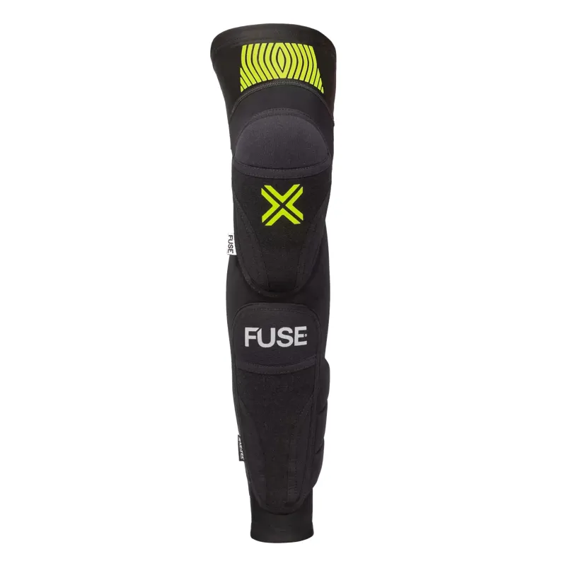 Fuse Omega Youth Knee/Shin Whip Pads - Black/Yellow 2 Fuse Omega Youth Knee/Shin Whip Pads - Black/Yellow - Image 2