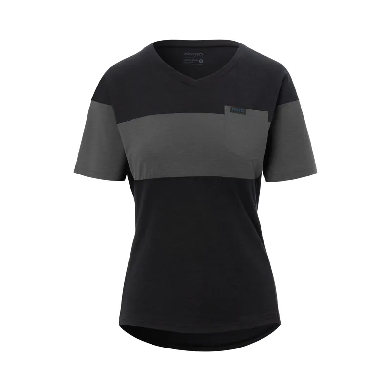 Giro Ride Women's Short Sleeve Jersey - Harbour Blue/Black 1 Giro Ride Women's Short Sleeve Jersey - Harbour Blue/Black