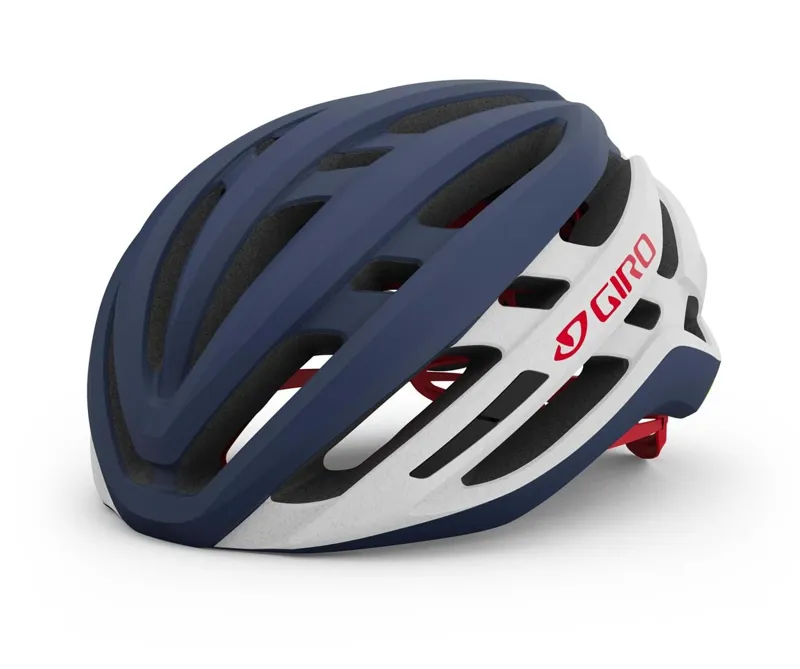 Giro Agilis Road Helmet - Matt Midnight/White/Red 7 Giro Agilis Road Helmet - Matt Midnight/White/Red - Image 7