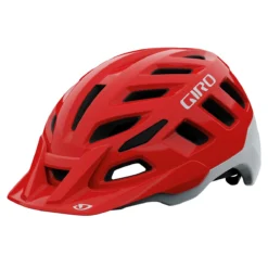 Giro Radix Dirt MTB Helmet - Portaro Grey -Sportfu Bike Gear Shop GIHRADIXMATTRIMRED 1