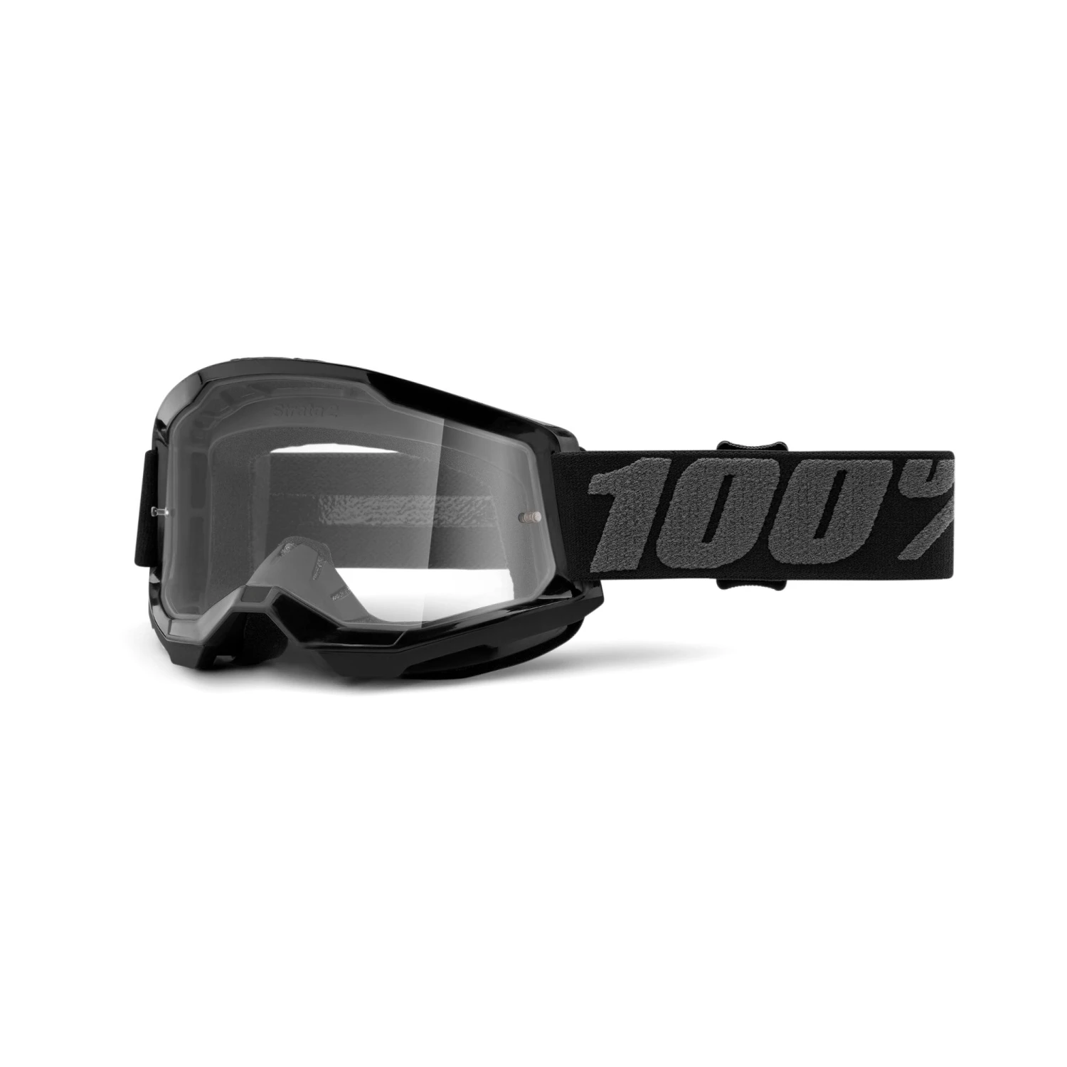 100 Percent Strata 2 MTB Goggles - Orange/Clear Lens 2 100 Percent Strata 2 MTB Goggles - Orange/Clear Lens - Image 2