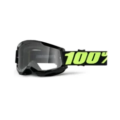 100 Percent Strata 2 MTB Goggles - Yellow/Clear Lens -Sportfu Bike Gear Shop HP 50421 101 11 6