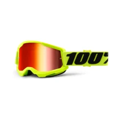 100 Percent Strata 2 MTB Goggles - Summit/Silver Mirror Lens -Sportfu Bike Gear Shop HP 50421 251 04 3