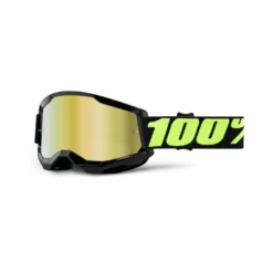 100 Percent Strata 2 MTB Goggles - Fletcher/Red Mirror Lens -Sportfu Bike Gear Shop HP 50421 259 11 2
