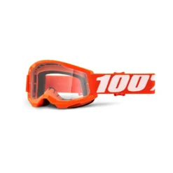100 Percent Strata 2 Youth Goggles - Orange/Clear Lens -Sportfu Bike Gear Shop HP 50521 101 05