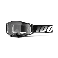 100 Percent Armega MTB Goggle - Black Essential Frame Clear Lens -Sportfu Bike Gear Shop HP 50700 001 02