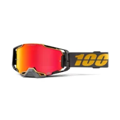 100 Percent Armega MTB Goggles - War Red/HiPER Silver Mirror Lens -Sportfu Bike Gear Shop HP 50720 357 02 2