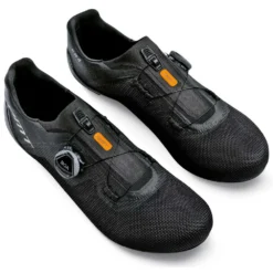 DMT KR4 Road Shoes - Black/Silver -Sportfu Bike Gear Shop KR4KK 1