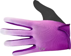 Liv Race Day Women's Long Finger Gloves - Purple/White