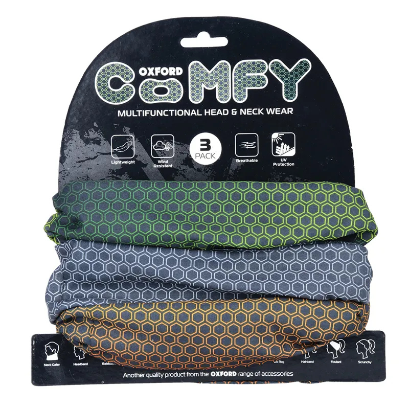 Oxford Comfy Nacreous Head/Neck Warmers - 3 Pack 6 Oxford Comfy Nacreous Head/Neck Warmers - 3 Pack - Image 6
