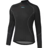 Shimano Breath Hyper Women's Long Sleeve Base Layer - Black