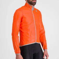 Sportful Hot Pack Easylight Jacket - Orange SDR 13 Sportful Hot Pack Easylight Jacket - Orange SDR -Sportfu Bike Gear Shop SF02026ORGSDR3