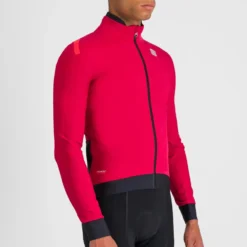 Sportful Fiandre Pro Men's Jacket - Red Rumba -Sportfu Bike Gear Shop SF19500REDRumba3