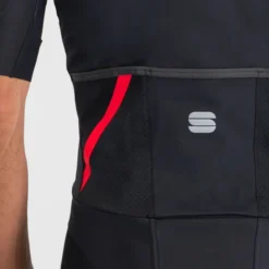 Sportful Fiandre Pro Short Sleeve Men's Windproof Jacket - Black 11 Sportful Fiandre Pro Short Sleeve Men's Windproof Jacket - Black -Sportfu Bike Gear Shop SF19501BLK5