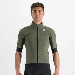 Sportful Fiandre Pro Short Sleeve Windproof Men's Jacket - Beetle -Sportfu Bike Gear Shop SF19501Beetle 1