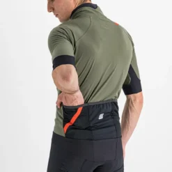 Sportful Fiandre Pro Short Sleeve Windproof Men's Jacket - Beetle -Sportfu Bike Gear Shop SF19501Beetle 3