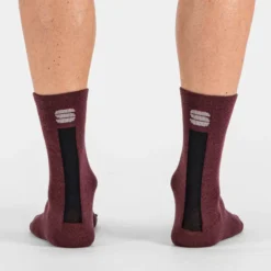 Sportful Merino Wool 18 Men's Socks - Raspberry/Black