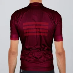 Sportful Wire Short Sleeve Jersey - Red Wine/Red Rumba/Gold -Sportfu Bike Gear Shop SF20008REDWineREDRumbaGLD 2