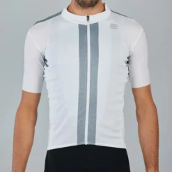 Sportful Strike Short Sleeve Jersey - White/Black -Sportfu Bike Gear Shop SF20012WHTBLK 1