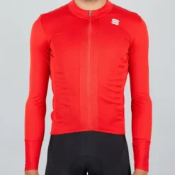 Sportful Strike Long Sleeve Jersey - Red/Black -Sportfu Bike Gear Shop SF20014REDBLK 1