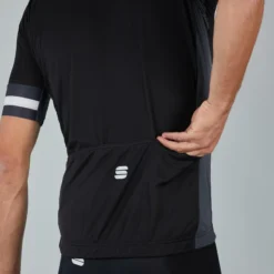 Sportful Kite Short Sleeve Jersey - Black -Sportfu Bike Gear Shop SF20015BLK 5