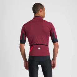 Sportful Fiandre Light NoRain Short Sleeve Men's Jacket - Red Wine -Sportfu Bike Gear Shop SF20022WINE2