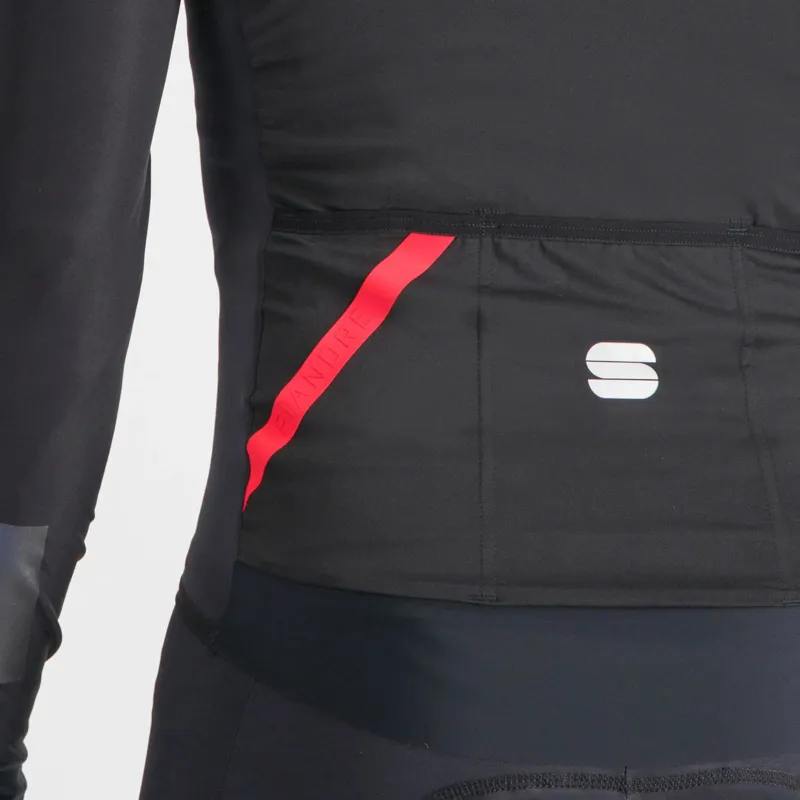 Sportful Fiandre Light NoRain Men's Vest - Black 3 Sportful Fiandre Light NoRain Men's Vest - Black - Image 3